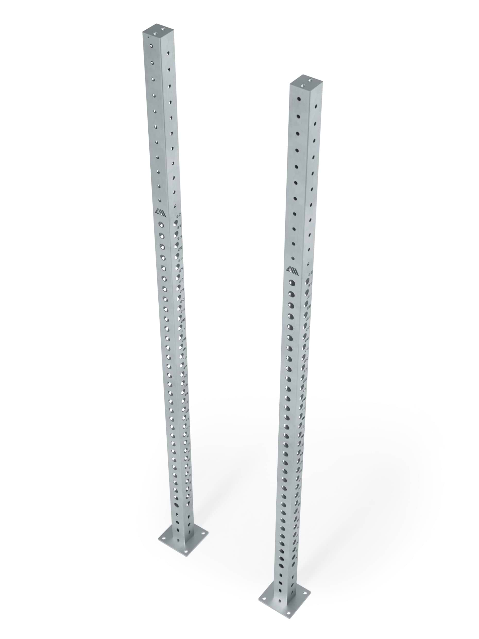 Power Rack Pfosten 255 cm aus Edelstahl – R8 Outdoor Serie von Atletica