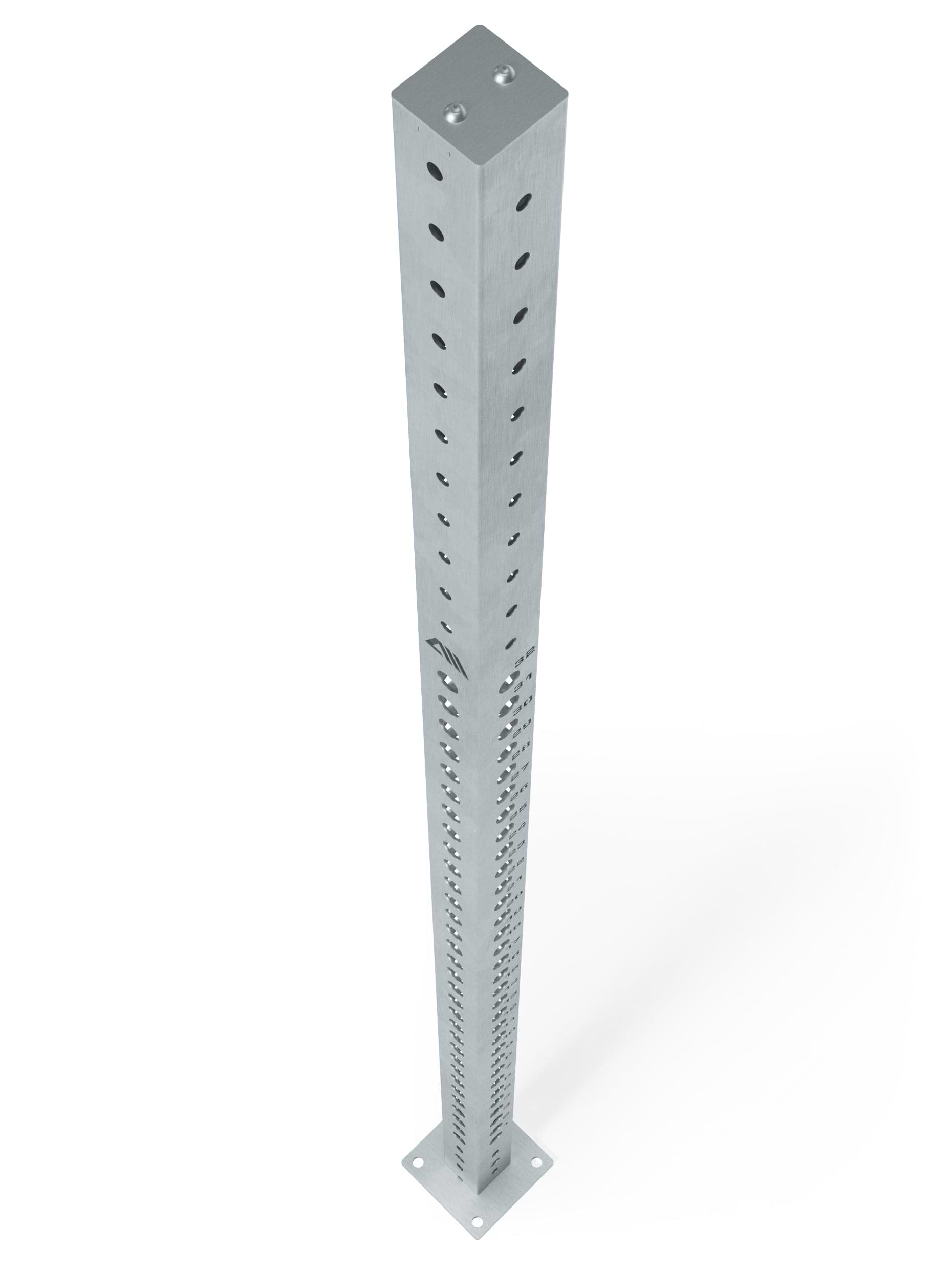 Outdoor Upright 255 cm – Edelstahl Rack-Pfosten für Outdoor Krafttraining