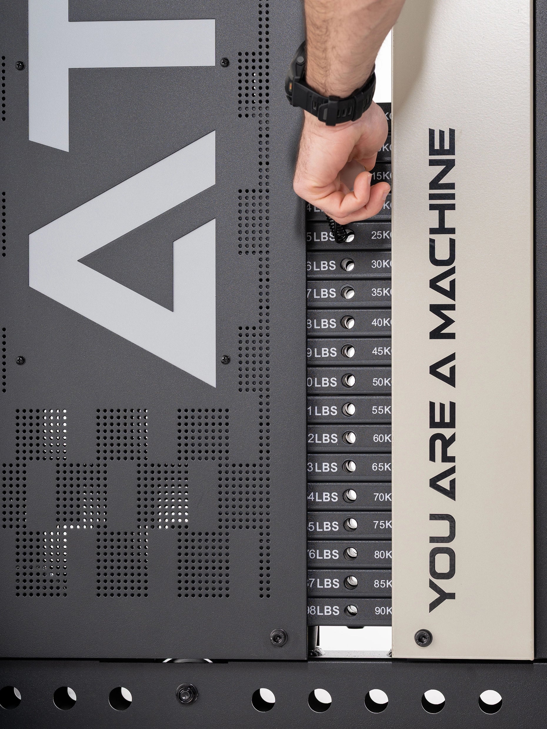 Atletica Stinger Kabelzugturm mit Steckgewichten