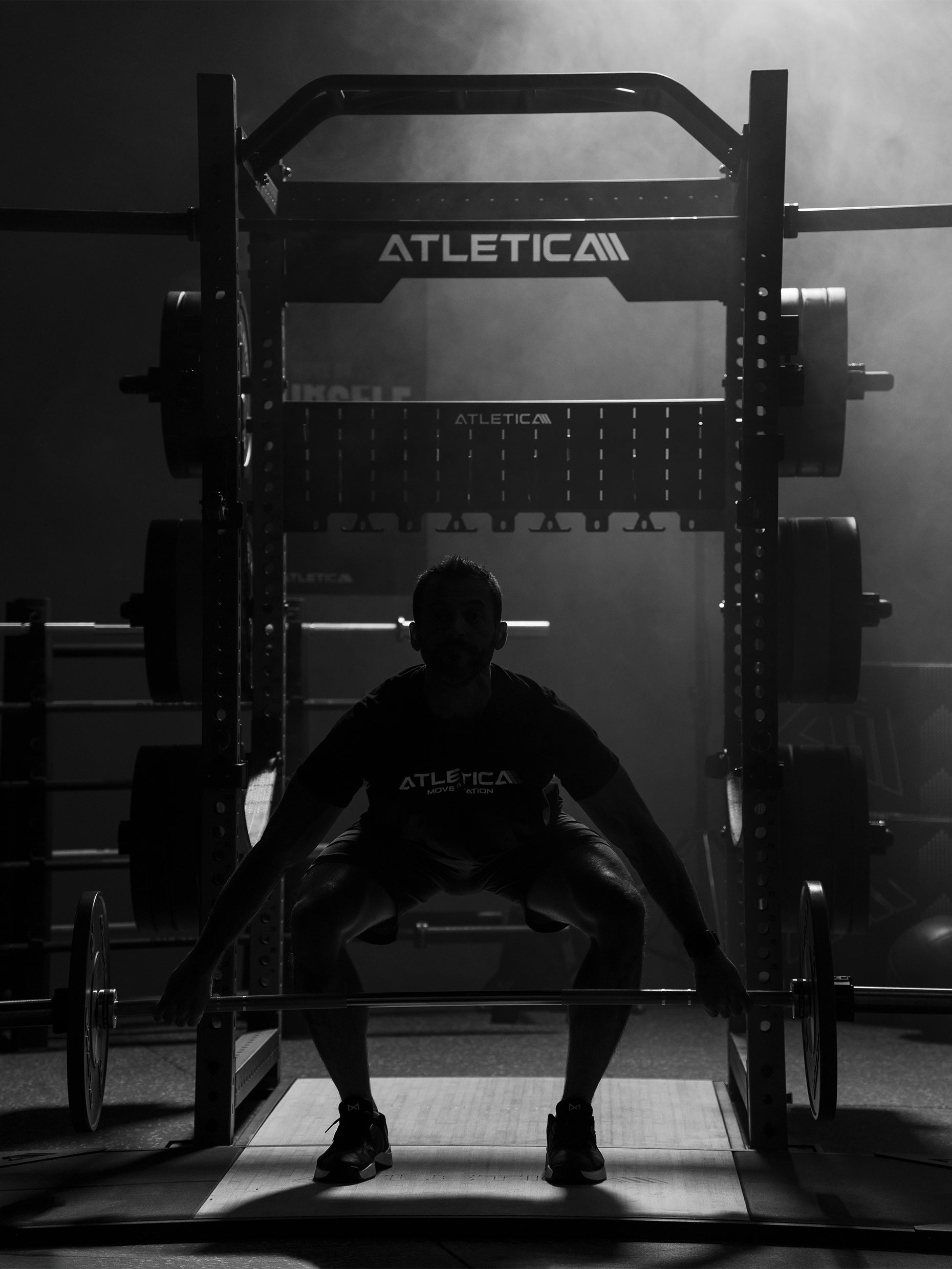 Gewichtheben: T-Shape Weightlifting Plattform