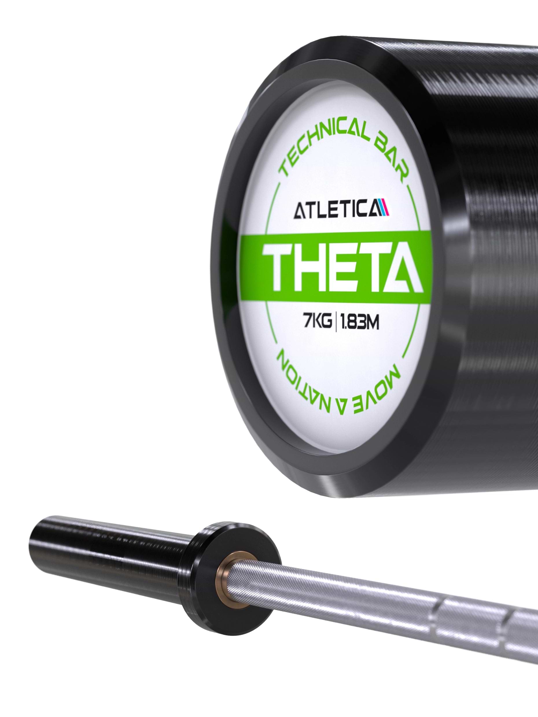 Technikstange aus Aluminium |  7.5 kg | 1830 mm | ideal zur Technikverbesserung im Gewichtheben | realistischer Spin & angenehmer Grip | 65kg Belastbarkeit