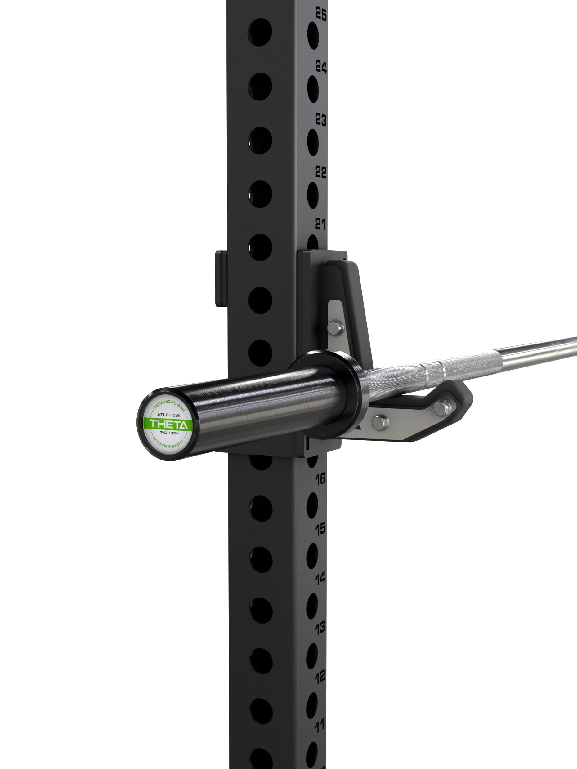 Theta Technikstange aus Aluminium: realistischer Spin & angenehmer Grip