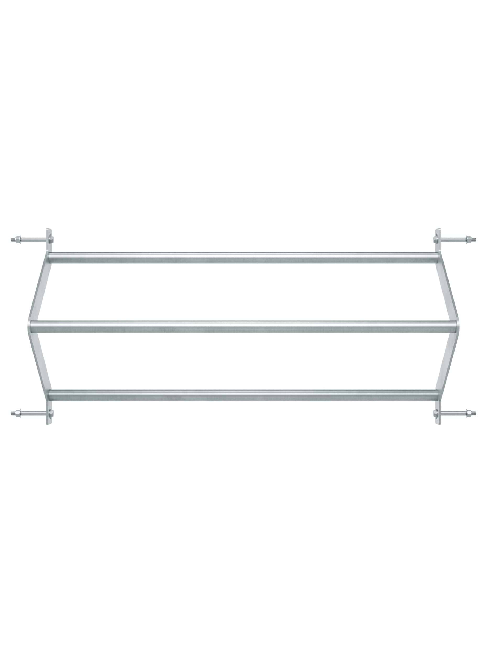 Drążek trójkątny R8 na zewnątrz | Stal nierdzewna