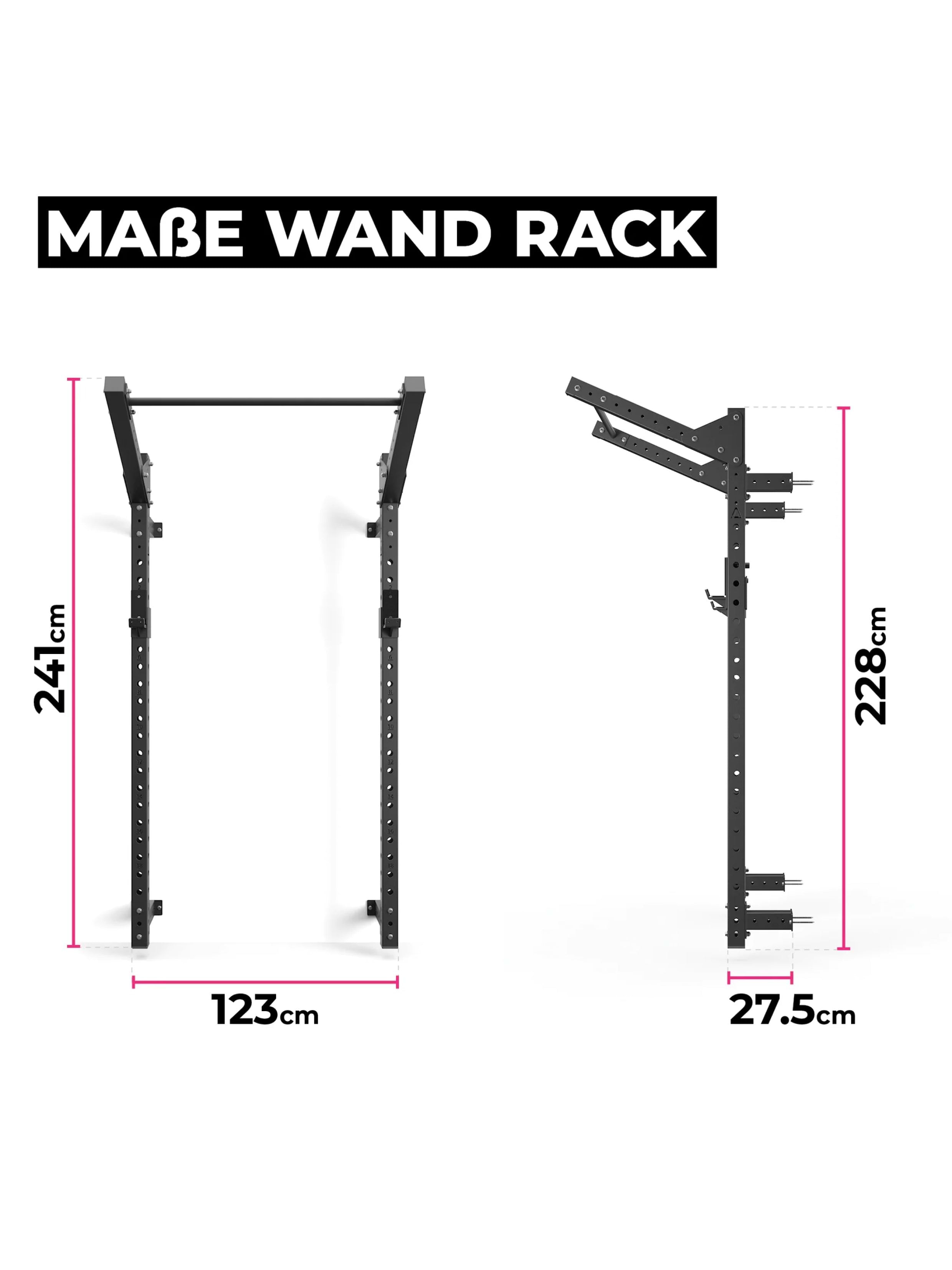 WallMounted Power Rack: fürs anspruchsvolle Training im Home Gym