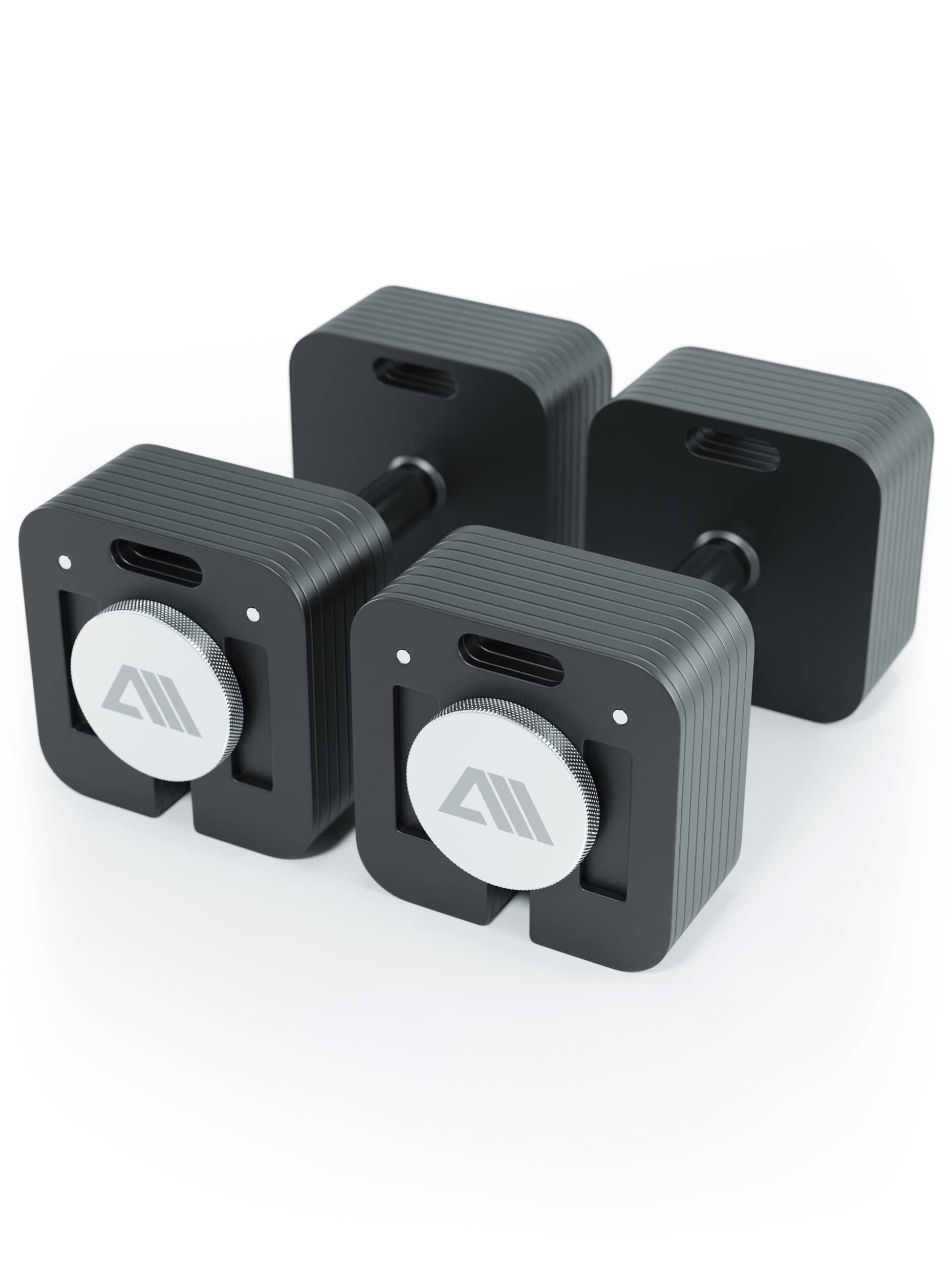 Gewichte: QUAD Verstellbare Hanteln 36kg Paar