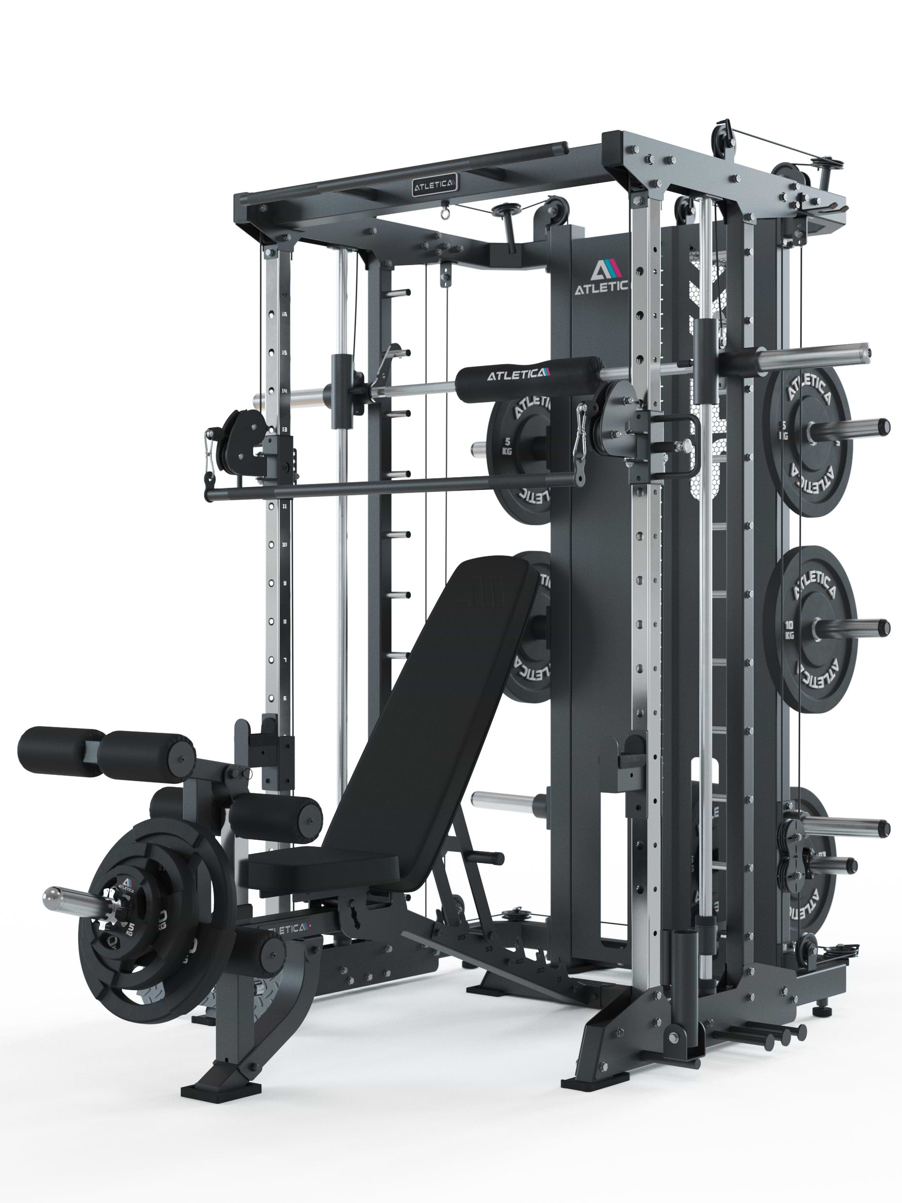 Kraftstation SEK mit B2 LegMaster Hantelbank