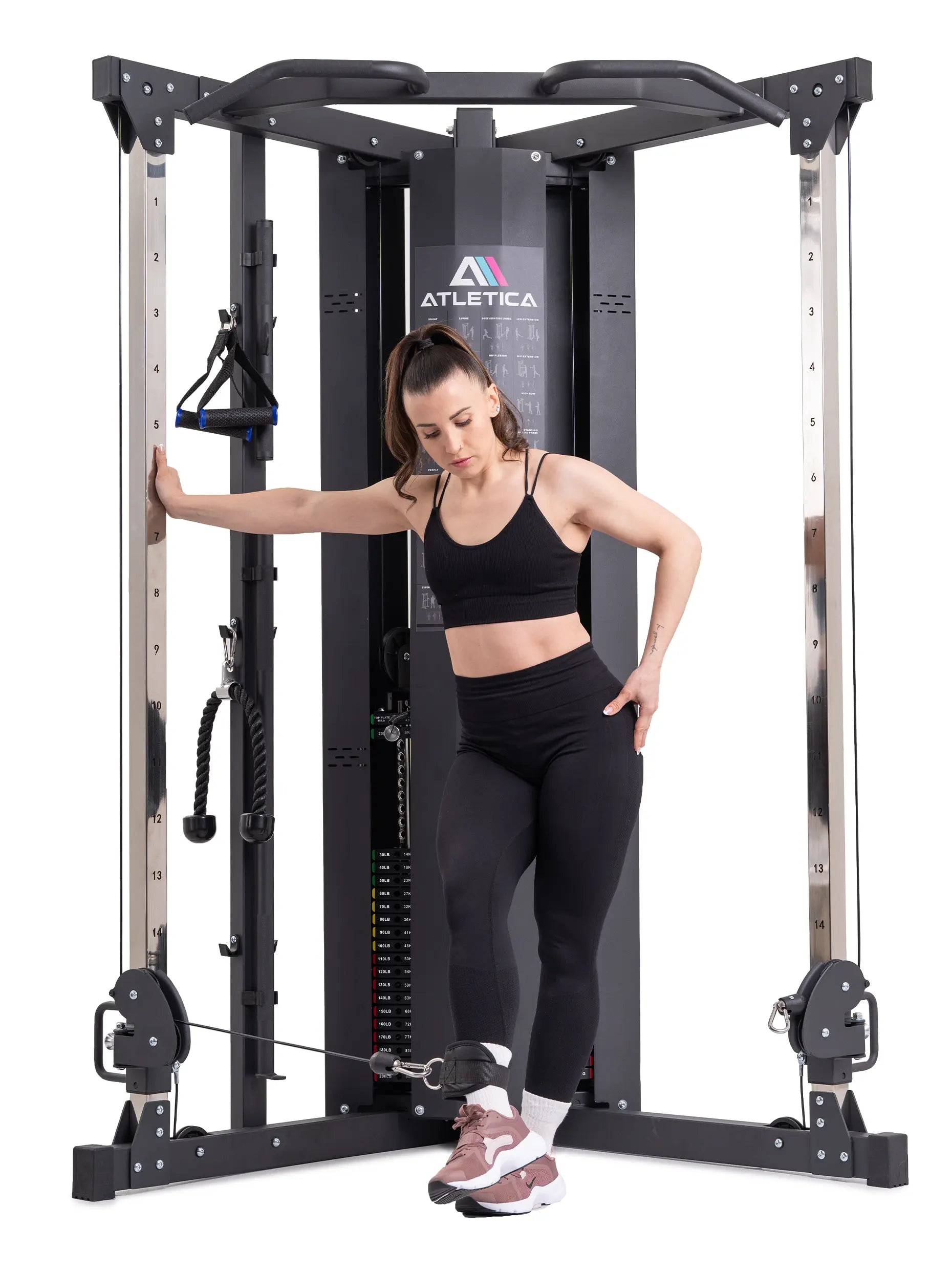 X-Five Kabelzug Station: Beintraining Übungen