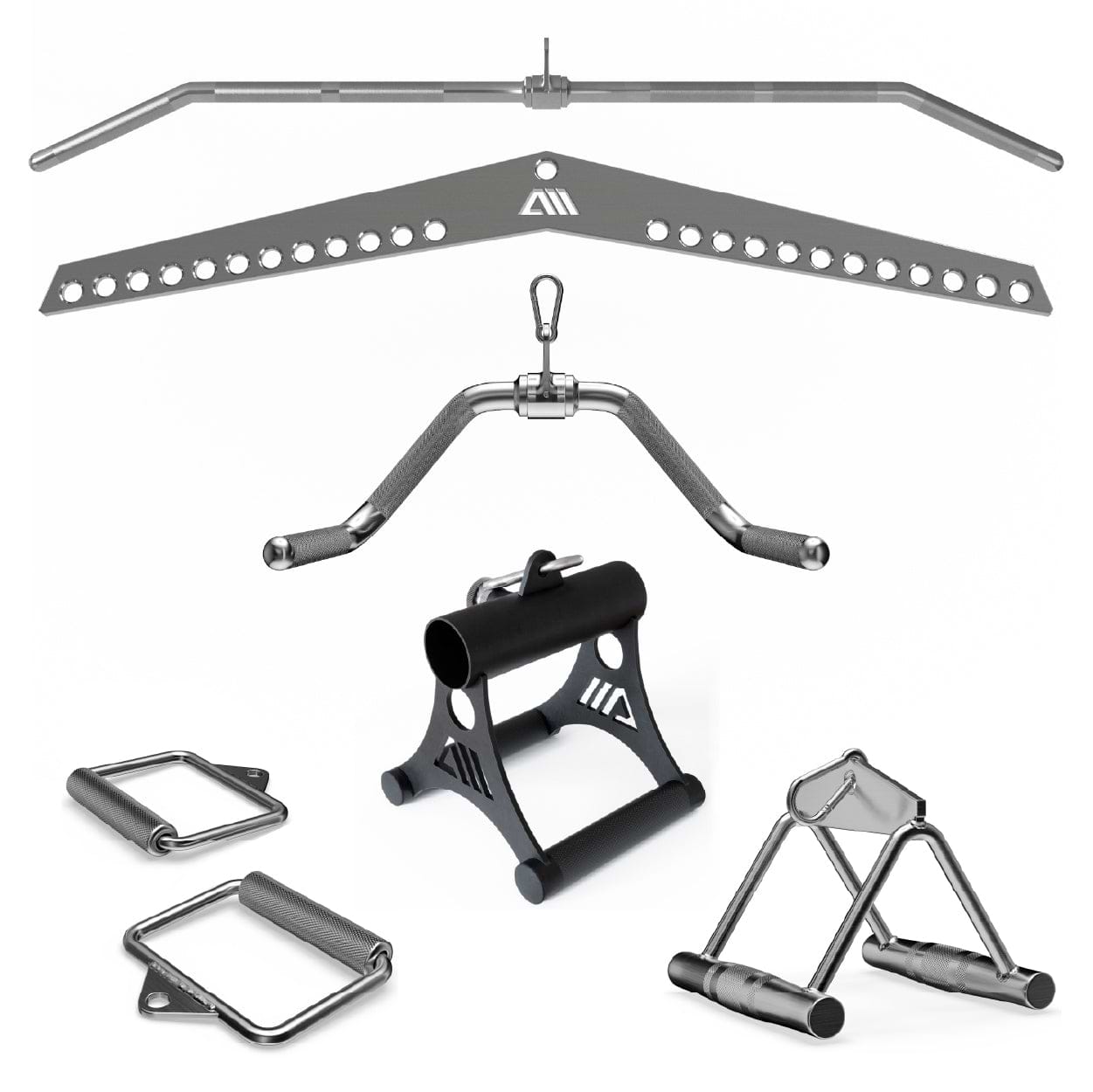 Upper Body Set Long | Kabelzuggriffe