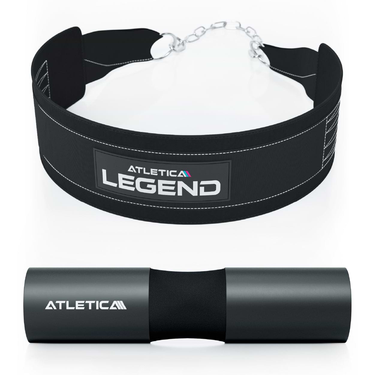Weightlifting Set mit Legend Gürtel und Nackenpolster für Gewichtheben