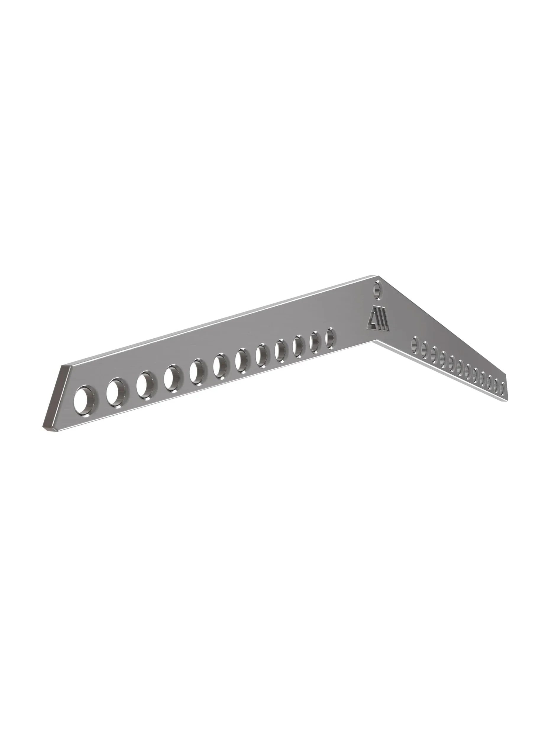 Multigriff Multihook Bar: Edelstahl | In 2 unterschiedlichen Größen erhältlich | Für die Anbringung von Griffen in einem beliebigen Abstand | Funktional