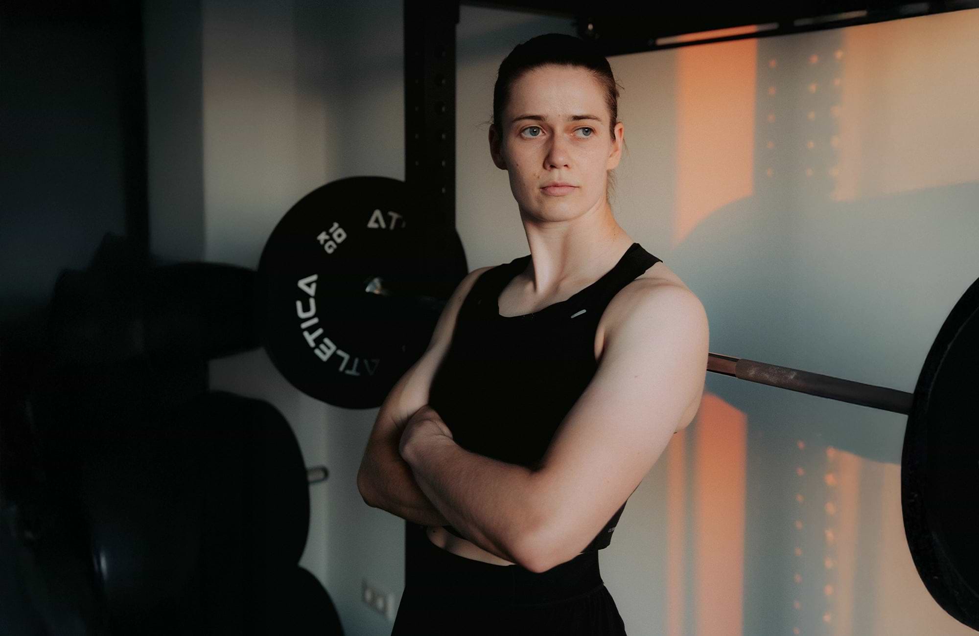 Atletica Athleten: Stina Johannes Home Gym Banner