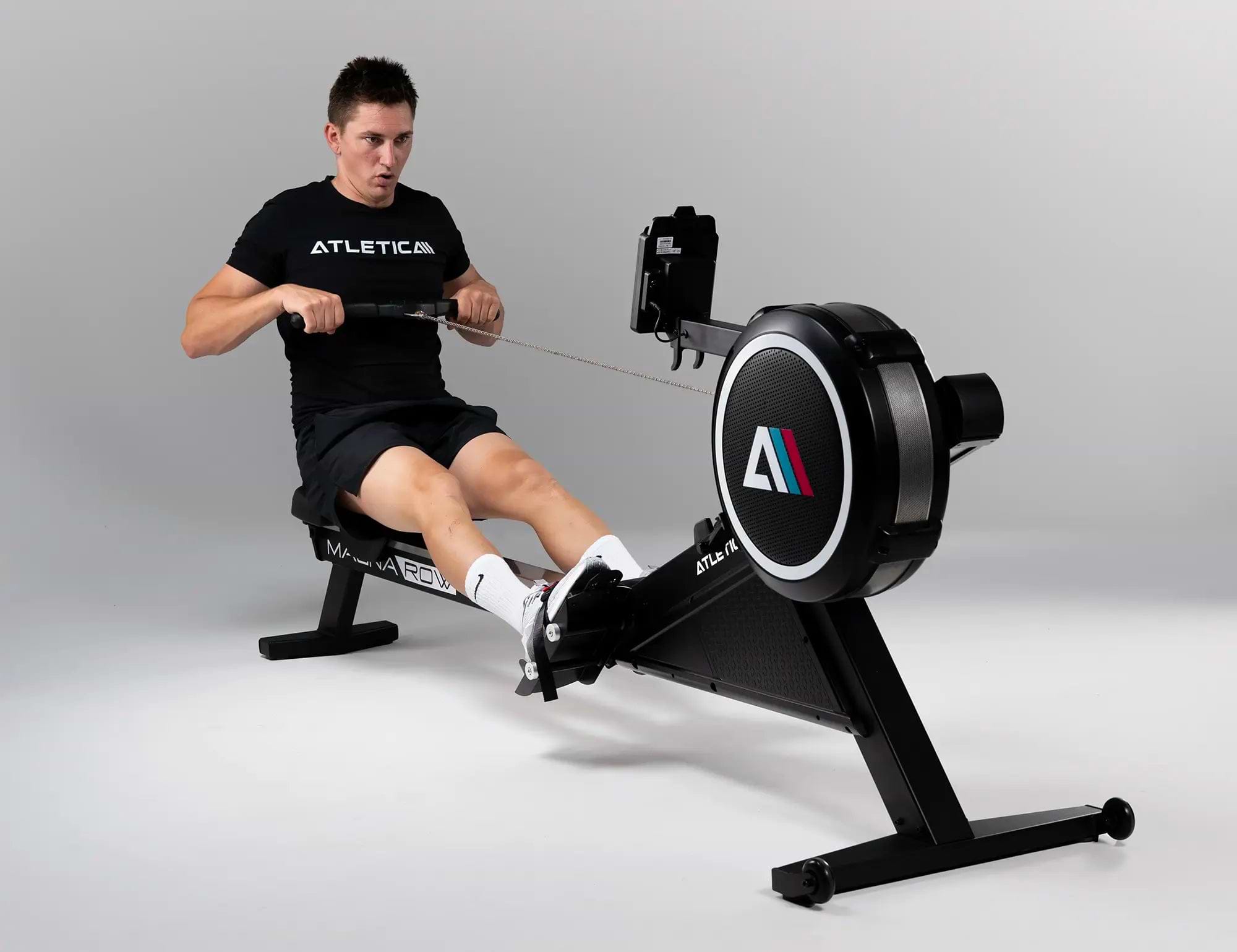 Rudern auf dem MagnaRow Rudergerät