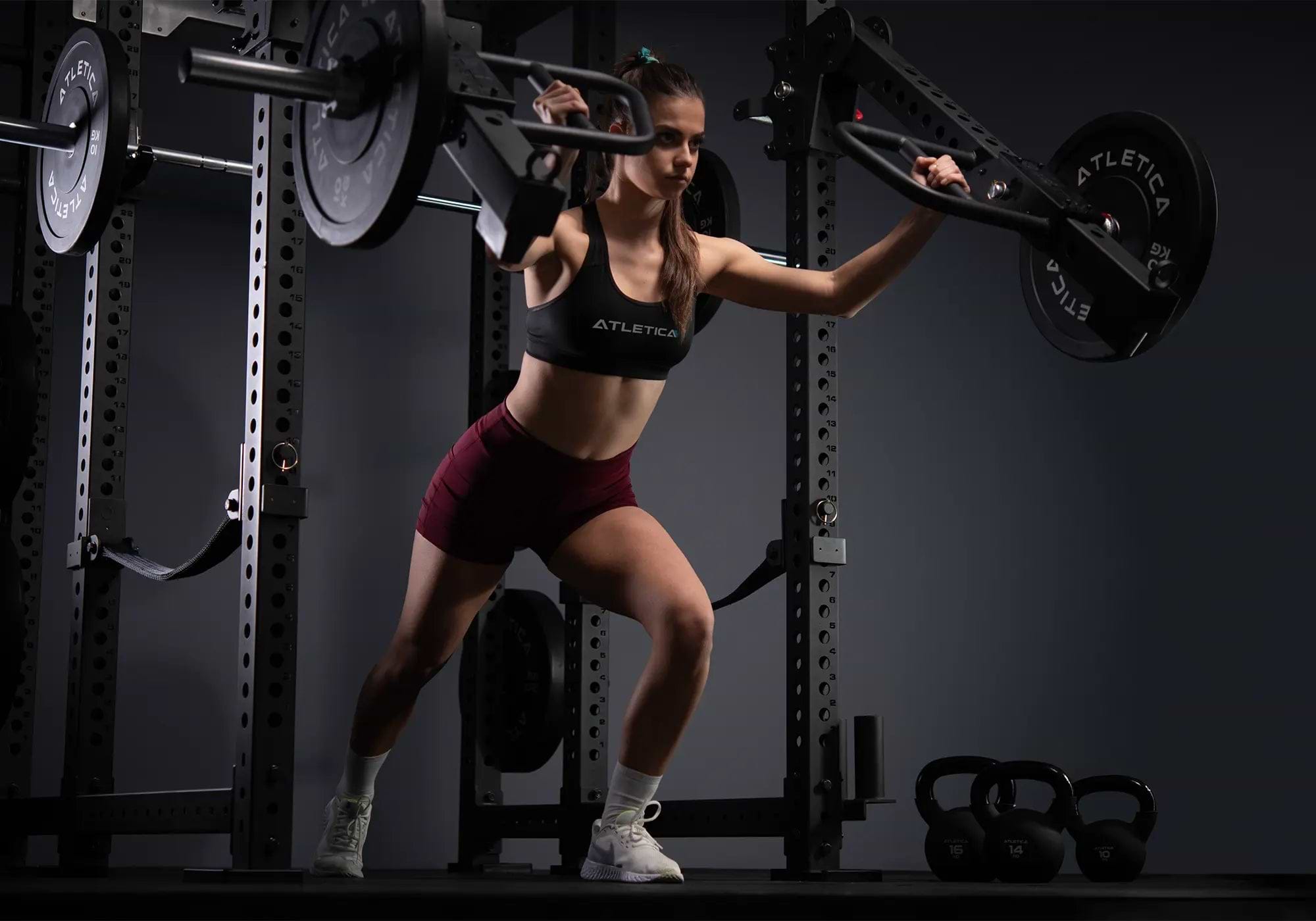 Schultertraining am Power Rack