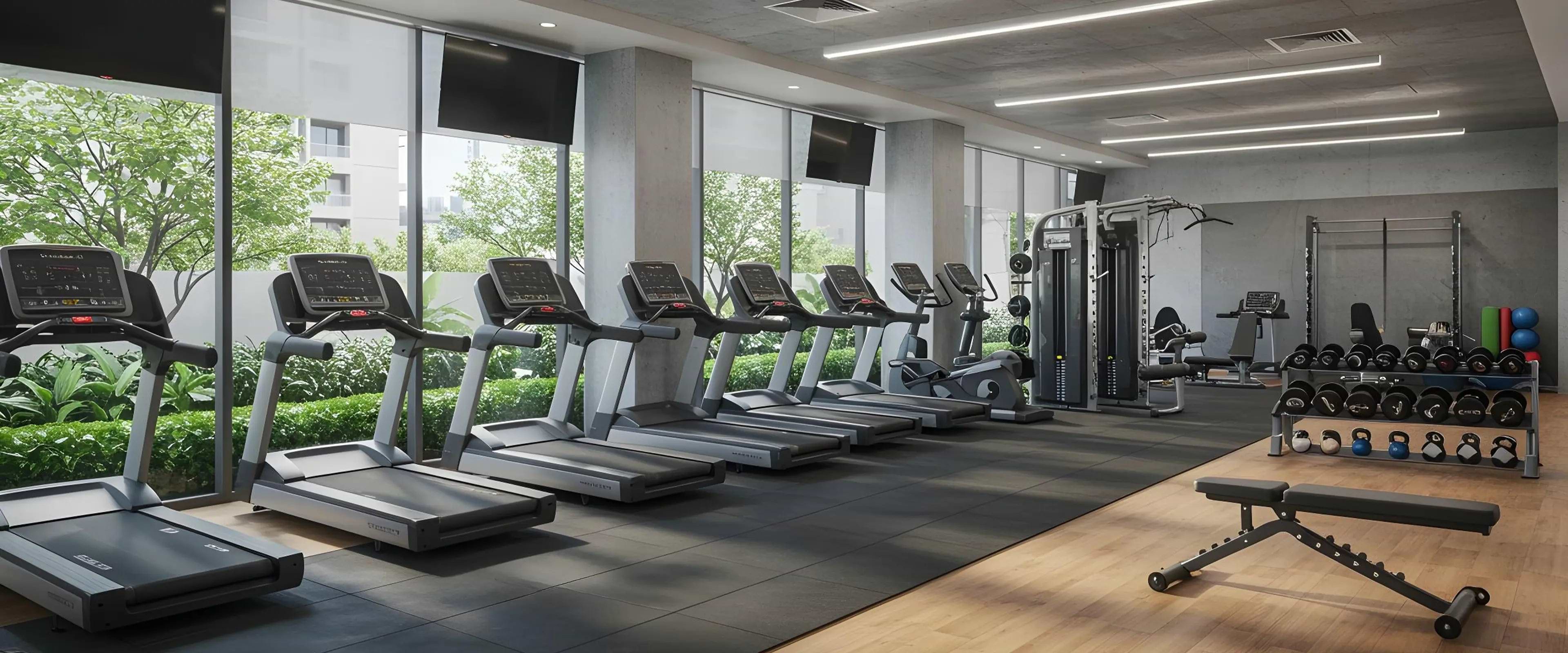 Soluzioni fitness per complessi residenziali e appartamenti di lusso