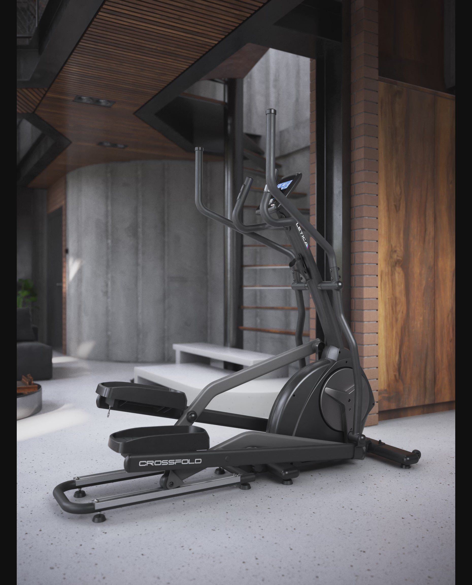 Atletica Crossfold Crosstrainer Video: klappbare Funktion