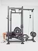 Power Rack R8-BlackHawk: Plate Loaded mit Latzug & Rudereinheit 