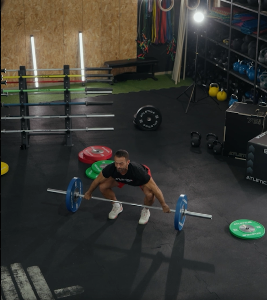 Atletica Langhantel Alpha für olympisches Gewichtheben - Trainingsvideo