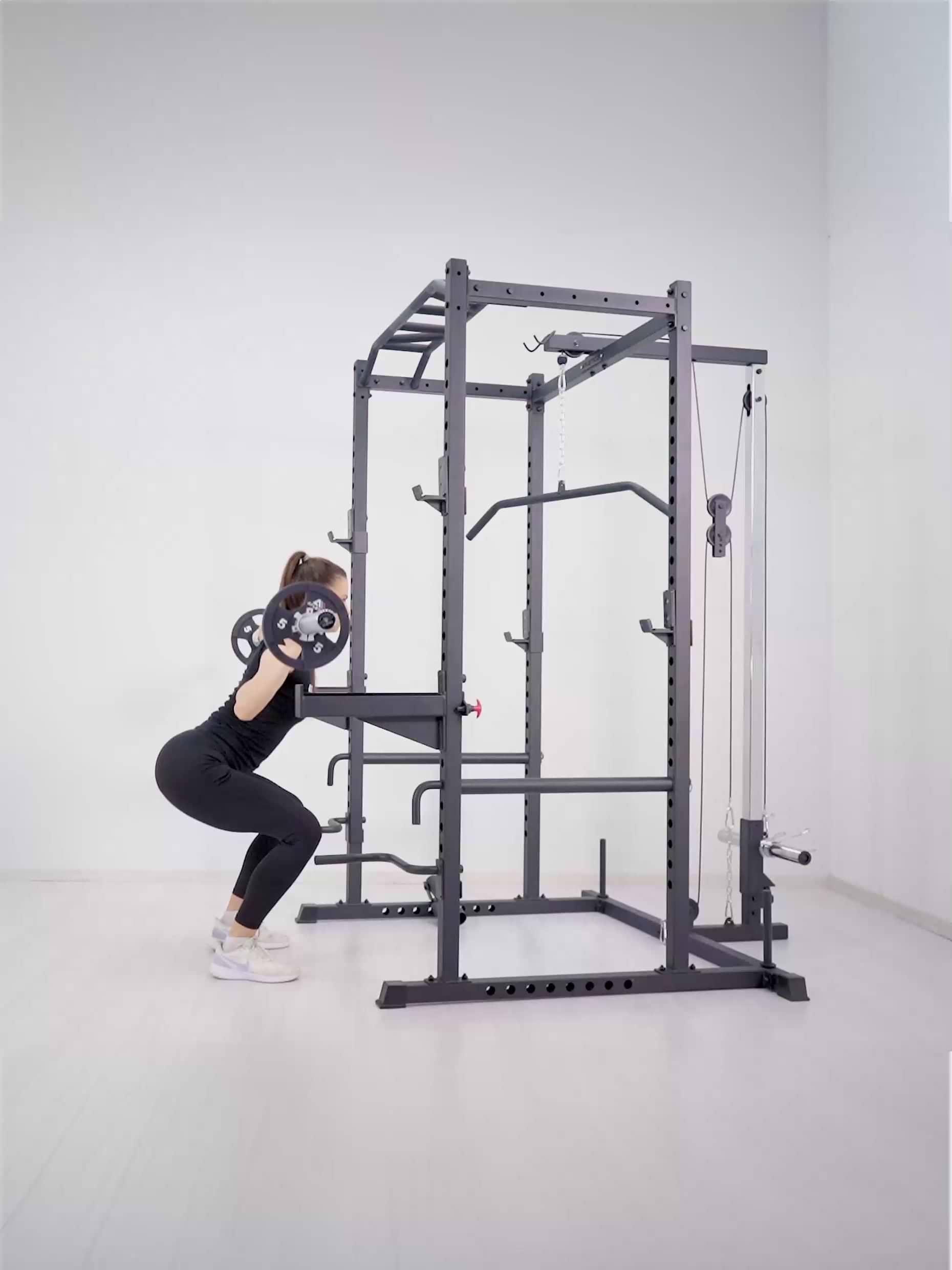 Power Rack Combat R5 Serie: Ganzkörpertraining Workout Video  #size_213-cm