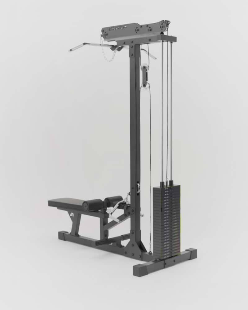 Latzug mit Ruder-Station Video