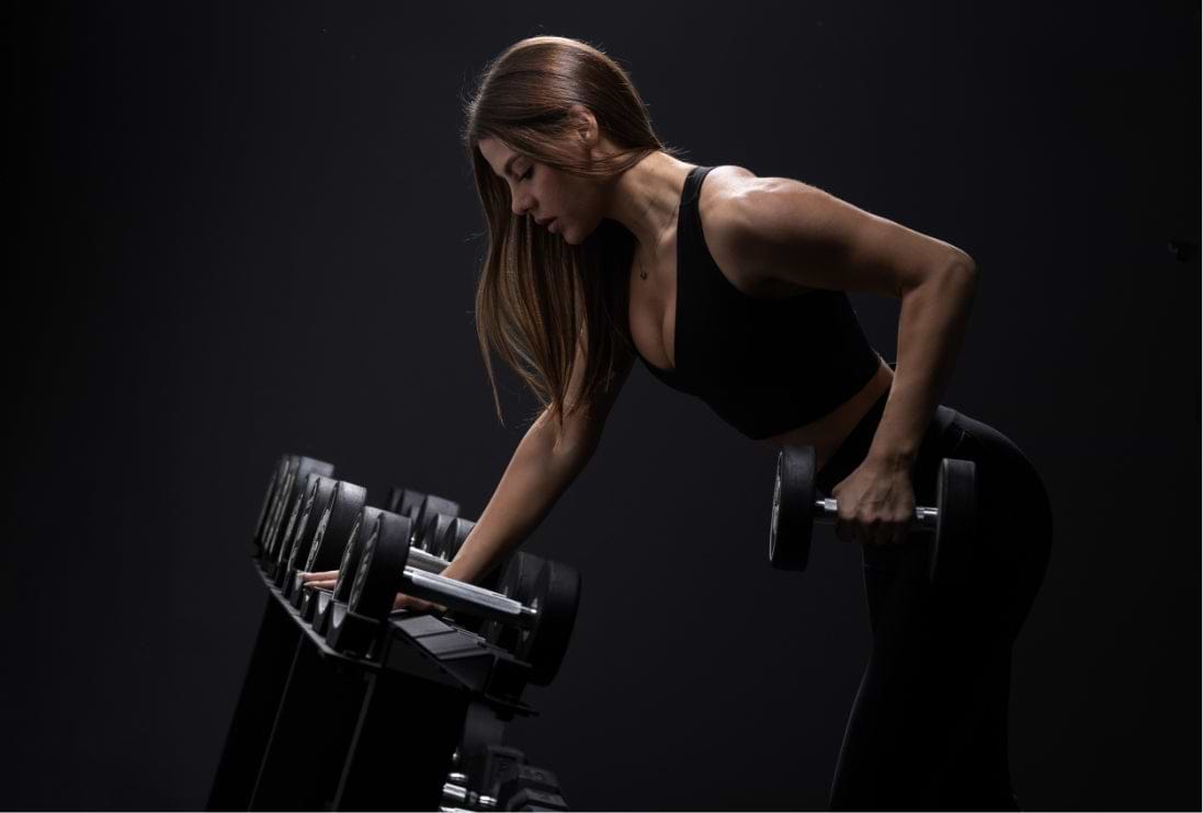 Rundhanteln mit Polyurethan Beschichtung