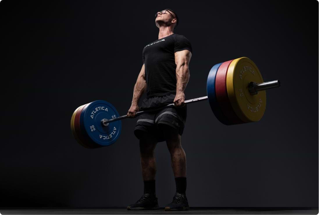 Langhantel Alpha von Atletica: Kreuzheben 