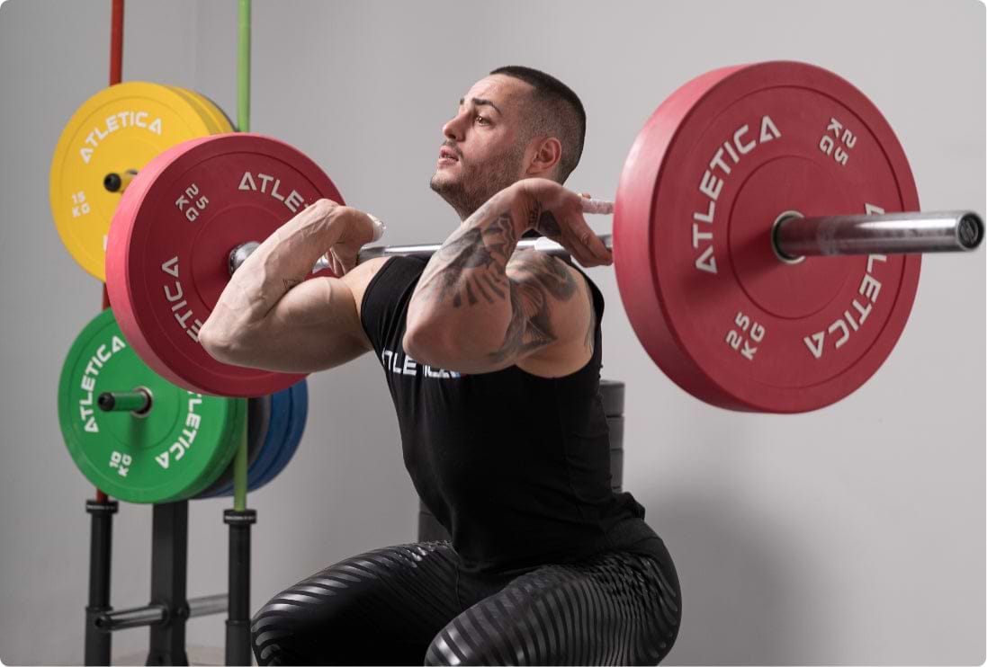 Langhantel Beta von Atletica für Powerlifting