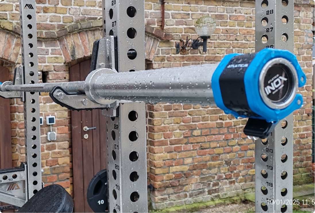 Inox Outdoor Langhantel aus Edelstahl