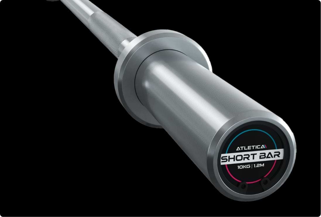 Kompakte gerade Hantelstange: Short Bar von Atletica