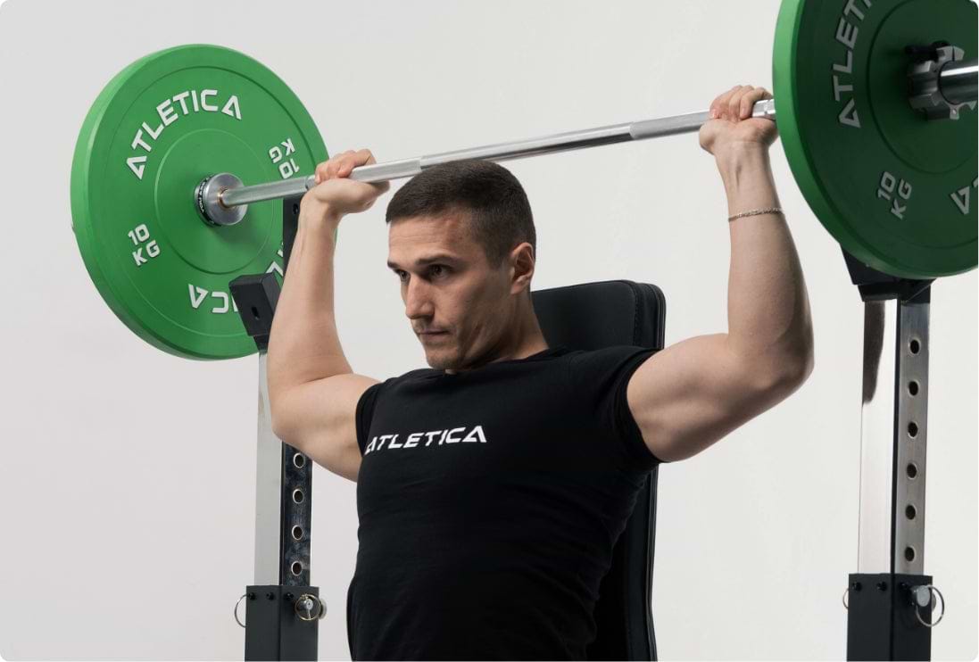 Hantelstange Theta: realistischer Spin & angenehmer Grip