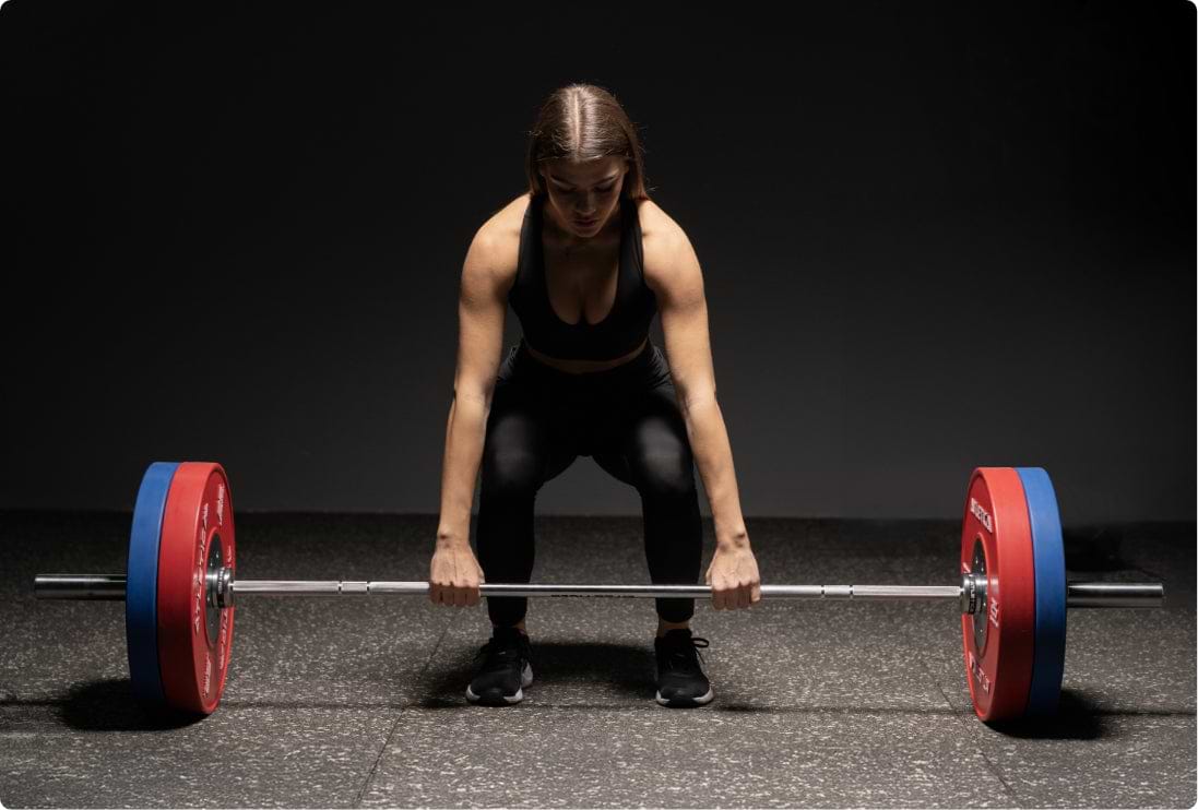 Langhantel Yota für Frauen: 15kg-Hybridhantel für Gewichtheben, Powerlifting und funktionelles Training