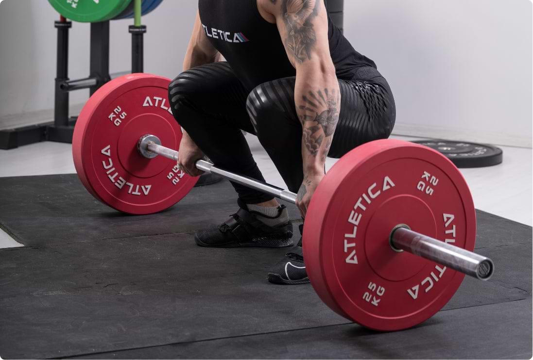 Kreuzheben auf den Flexprotect Bodenschutzmatten