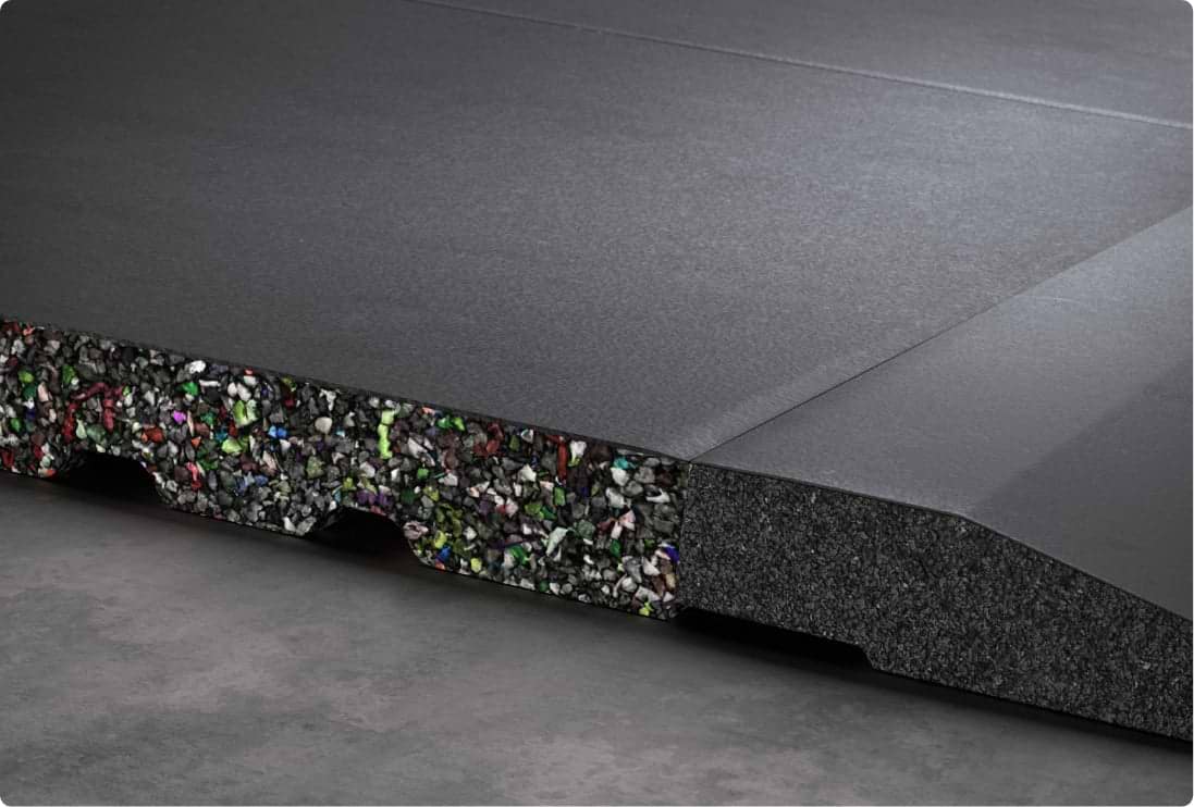 Bodenschutzmatten Maxprotect: Geruchsfrei dank 100% Naturkautschuk