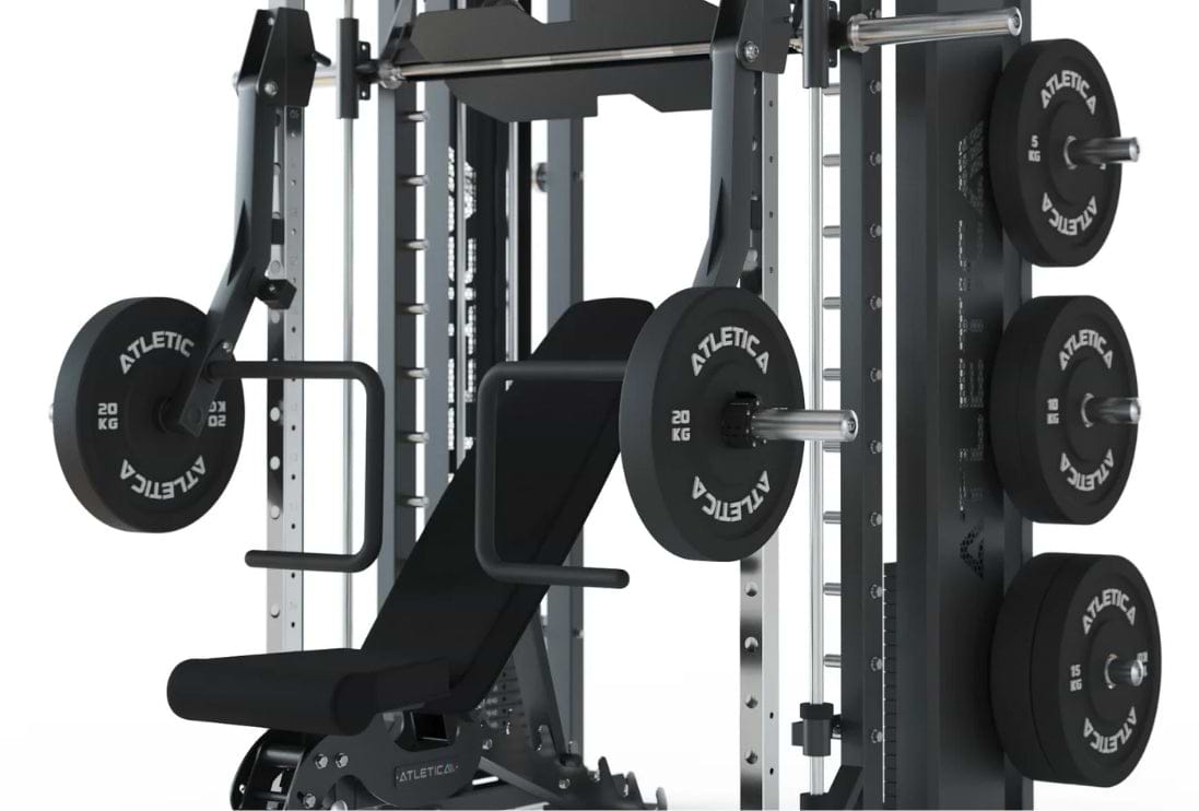 Kraftstation Fortress mit Hantelbank: Extreme Belastbarkeit