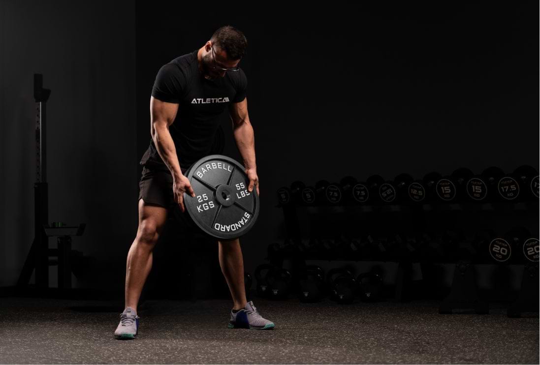 Gusseisen Hantelscheiben: Iron Plates von Atletica