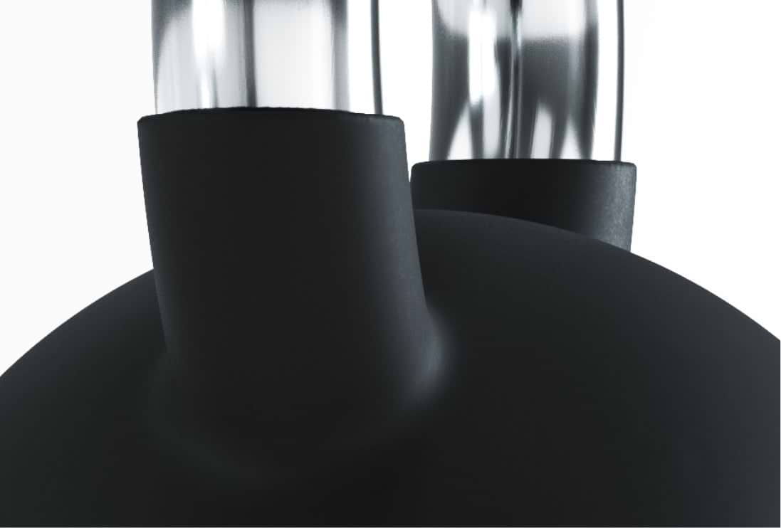 Kettlebells Klassik mit Gummiummantelung 