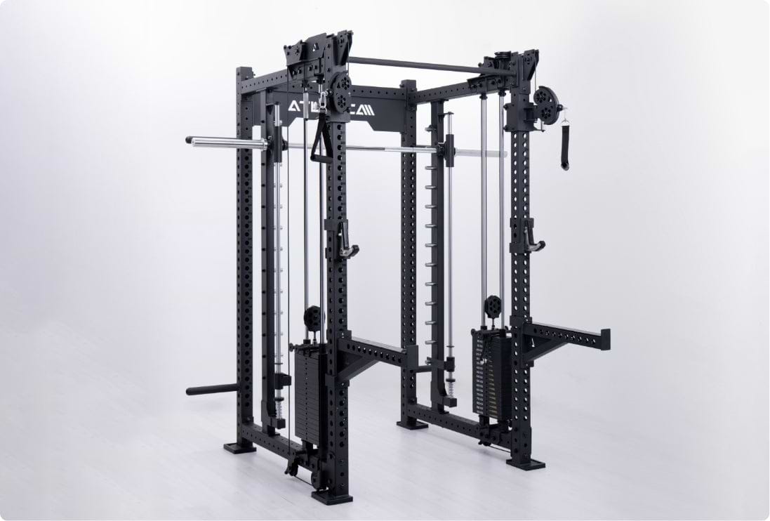 Power Rack mit dualer Kabelzugstation mit Steckgewichten R8 Bradley