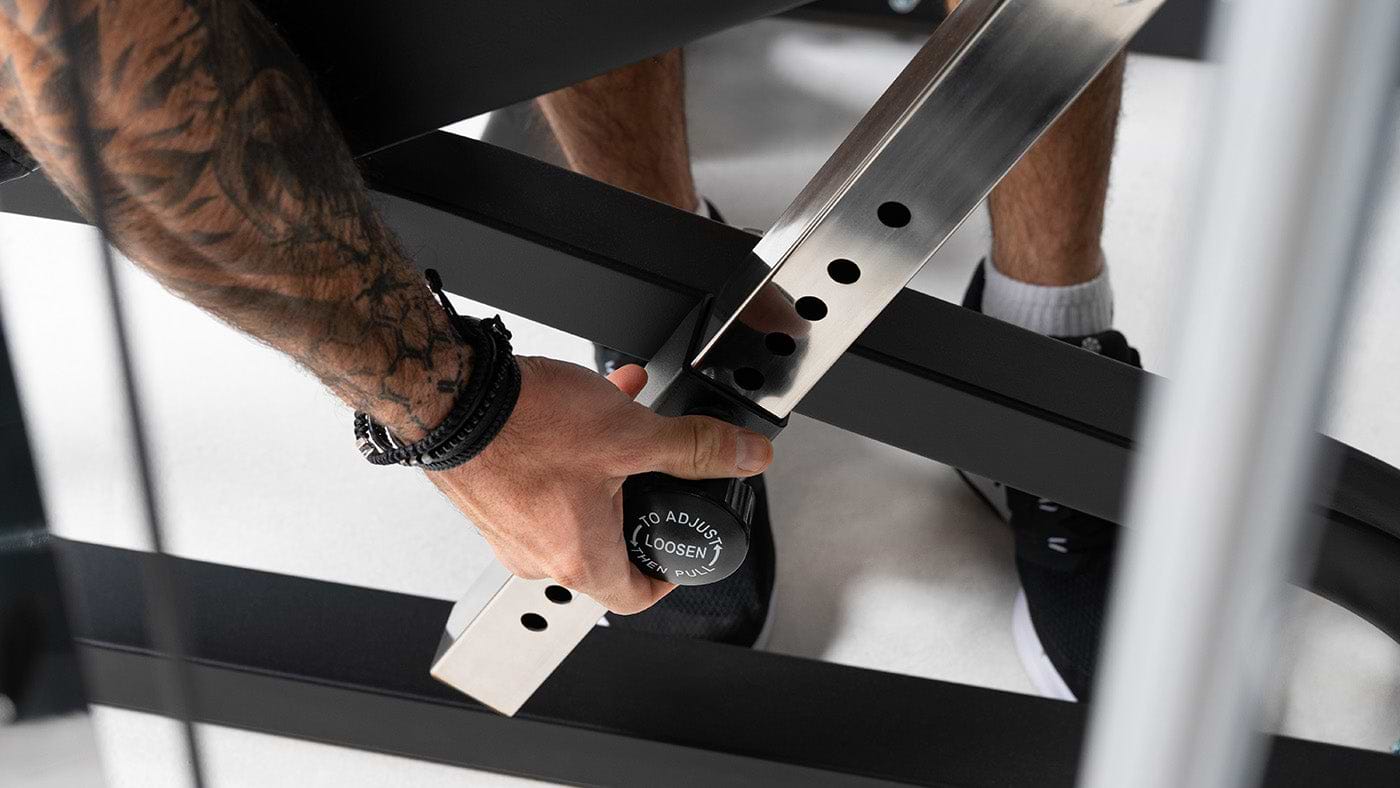 verstellbare Hantelbank von Atletica