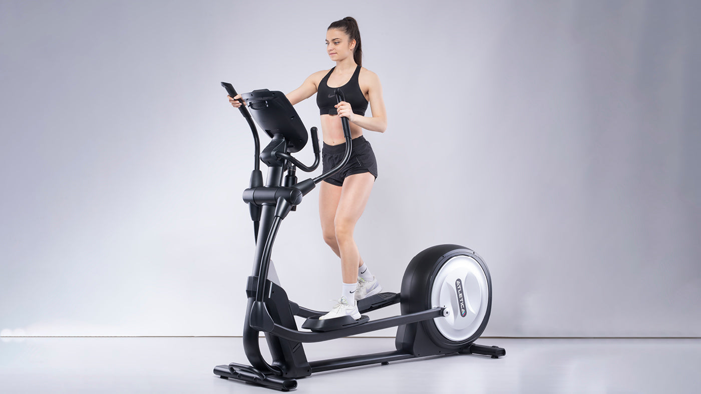Workout am Crosstrainer von Atletica