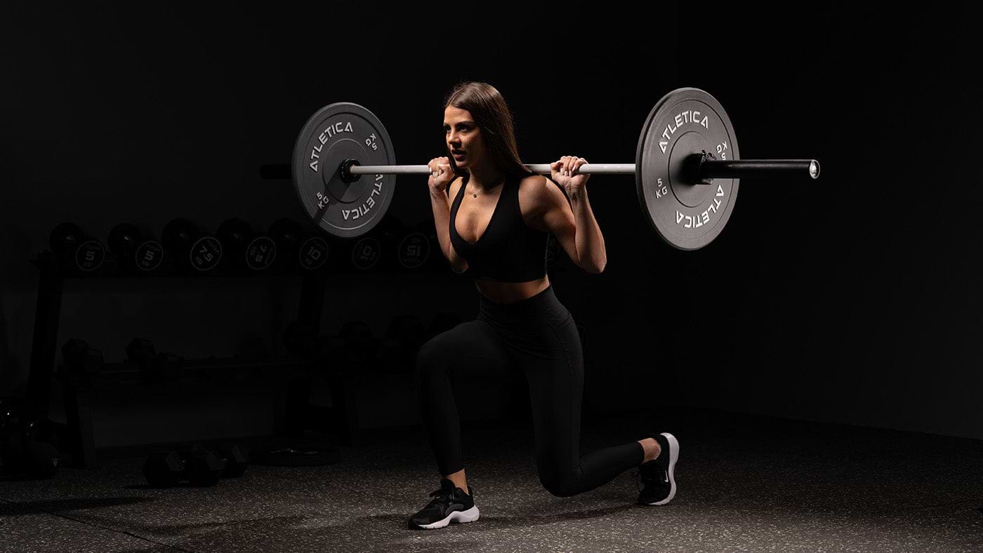 Lunges mit der Langhantel