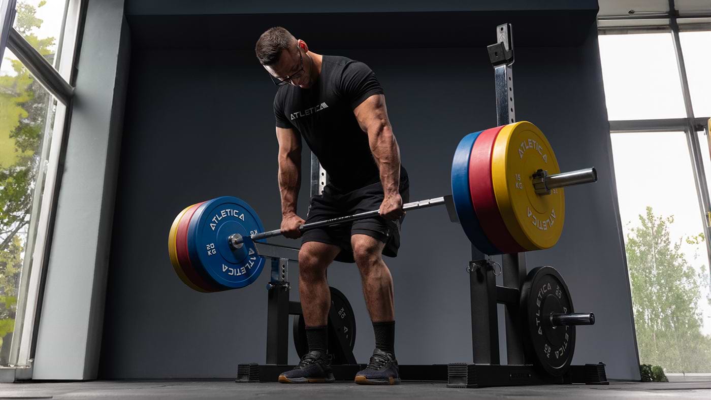Deadlift with Atletica Powerlifting Bar