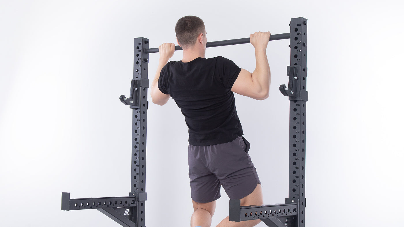 Squat Rack Chin Ups