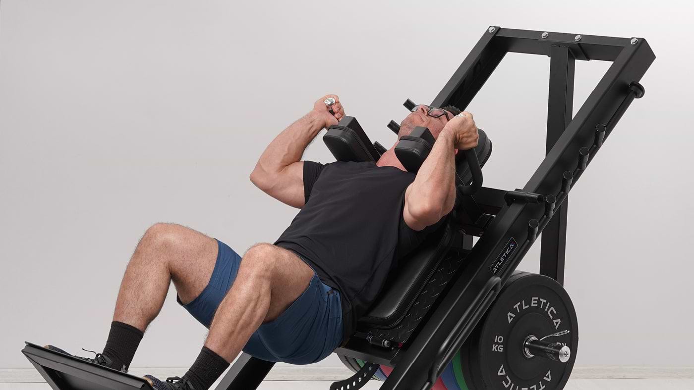 Hack Squat on Leg Press