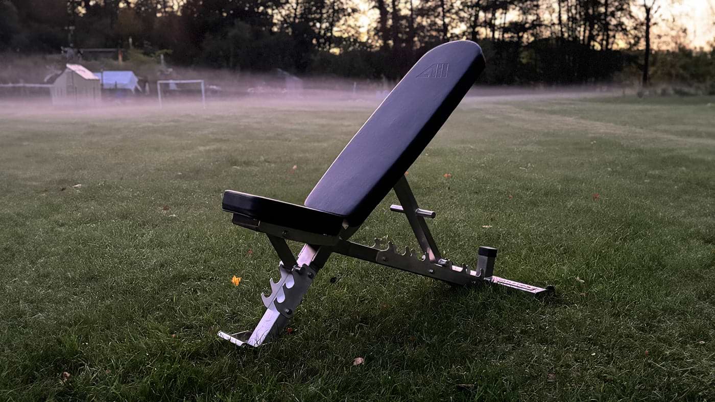 Outdoor weight bench Onyx from Atletica