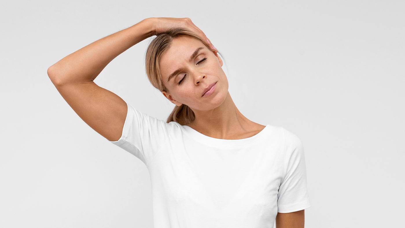 Nackenschmerzen Dehnung