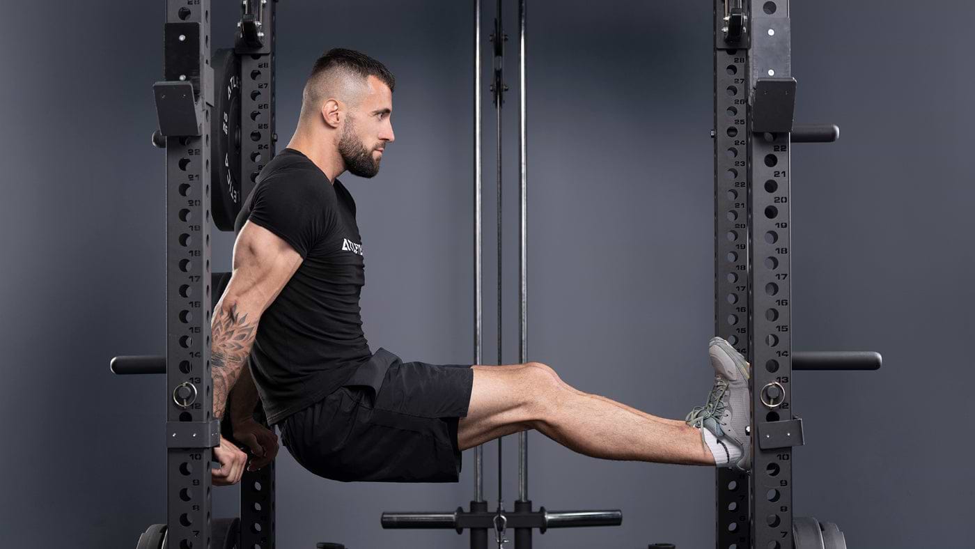 Workout am Power Rack