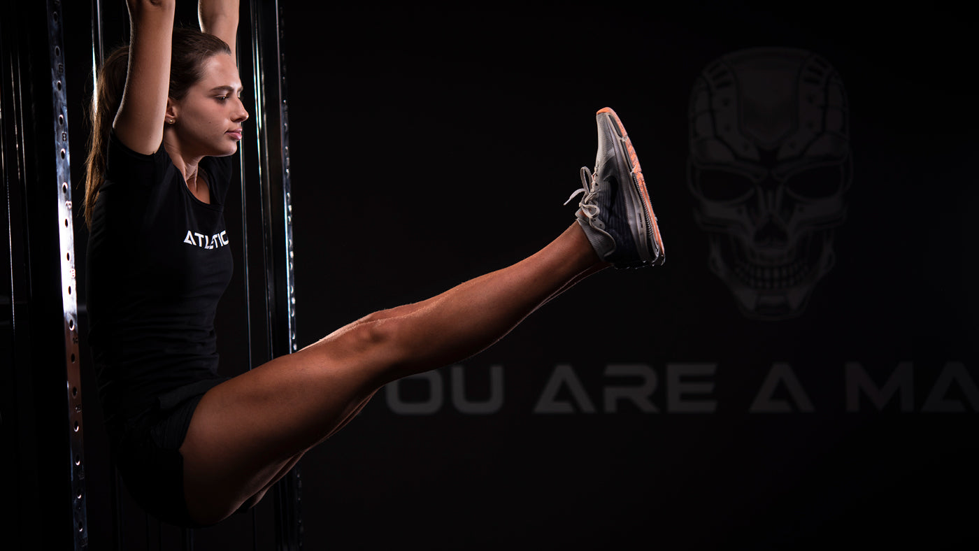 Hanging on the power rack