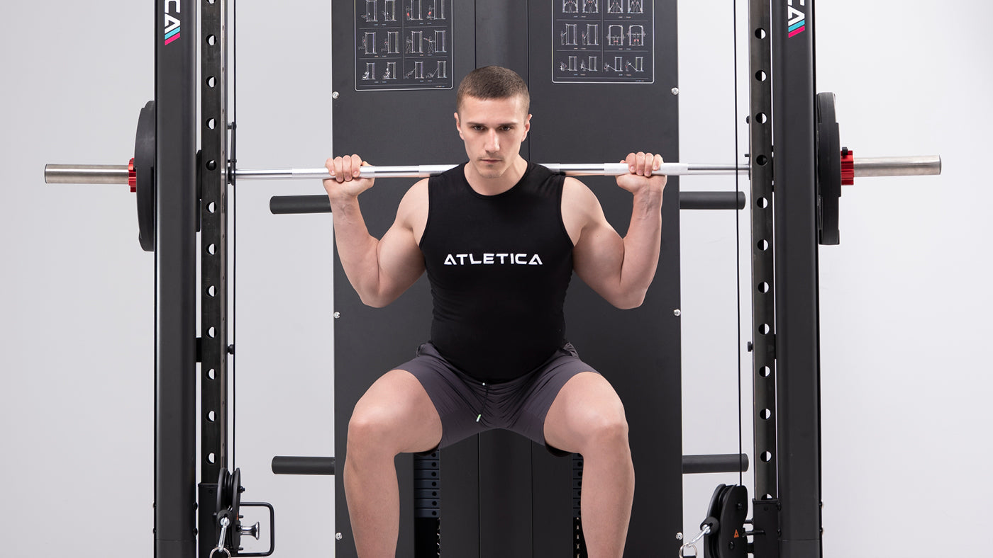 Multipresse Kniebeugen