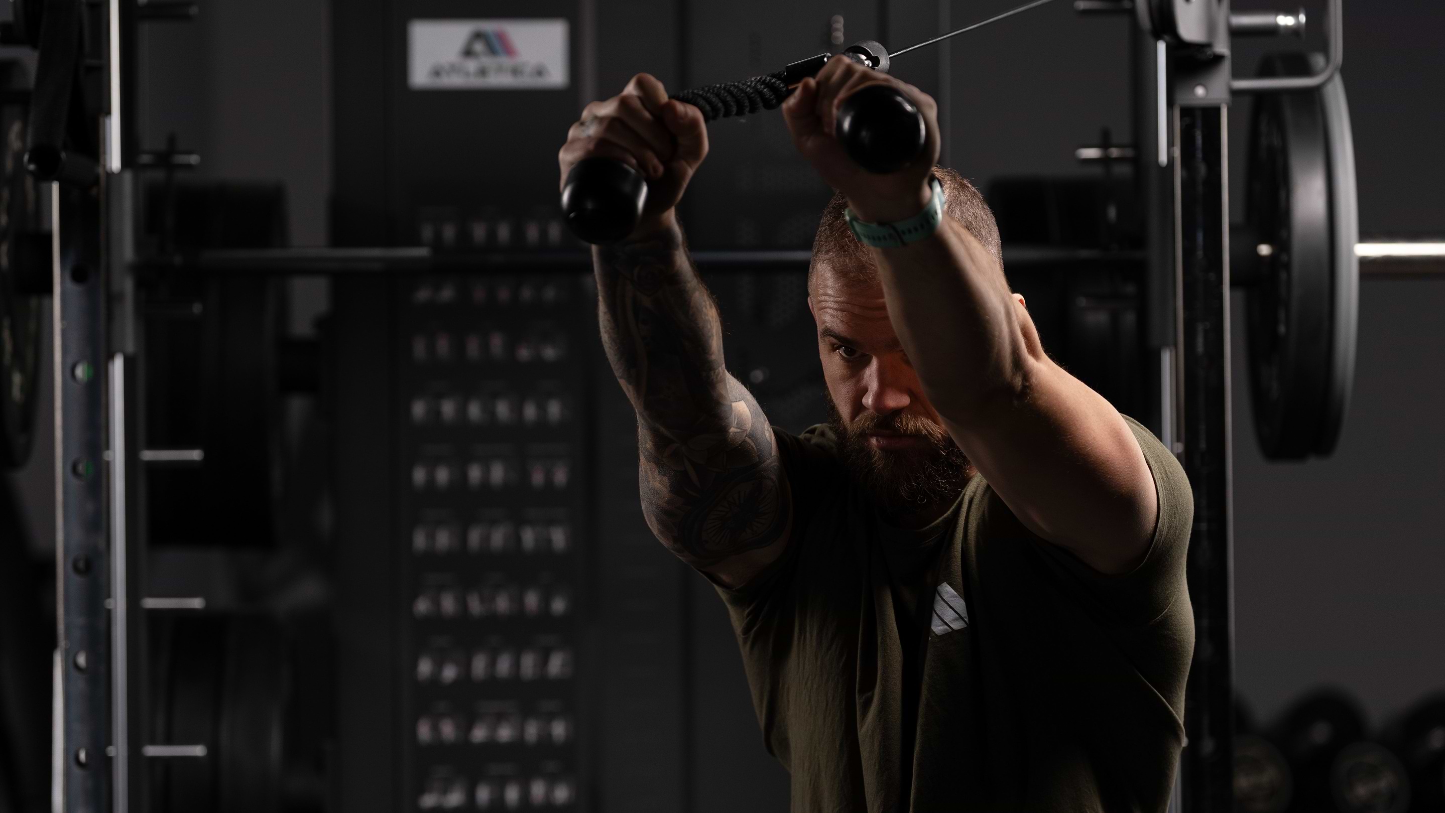 Schultertraining am Kabelzug