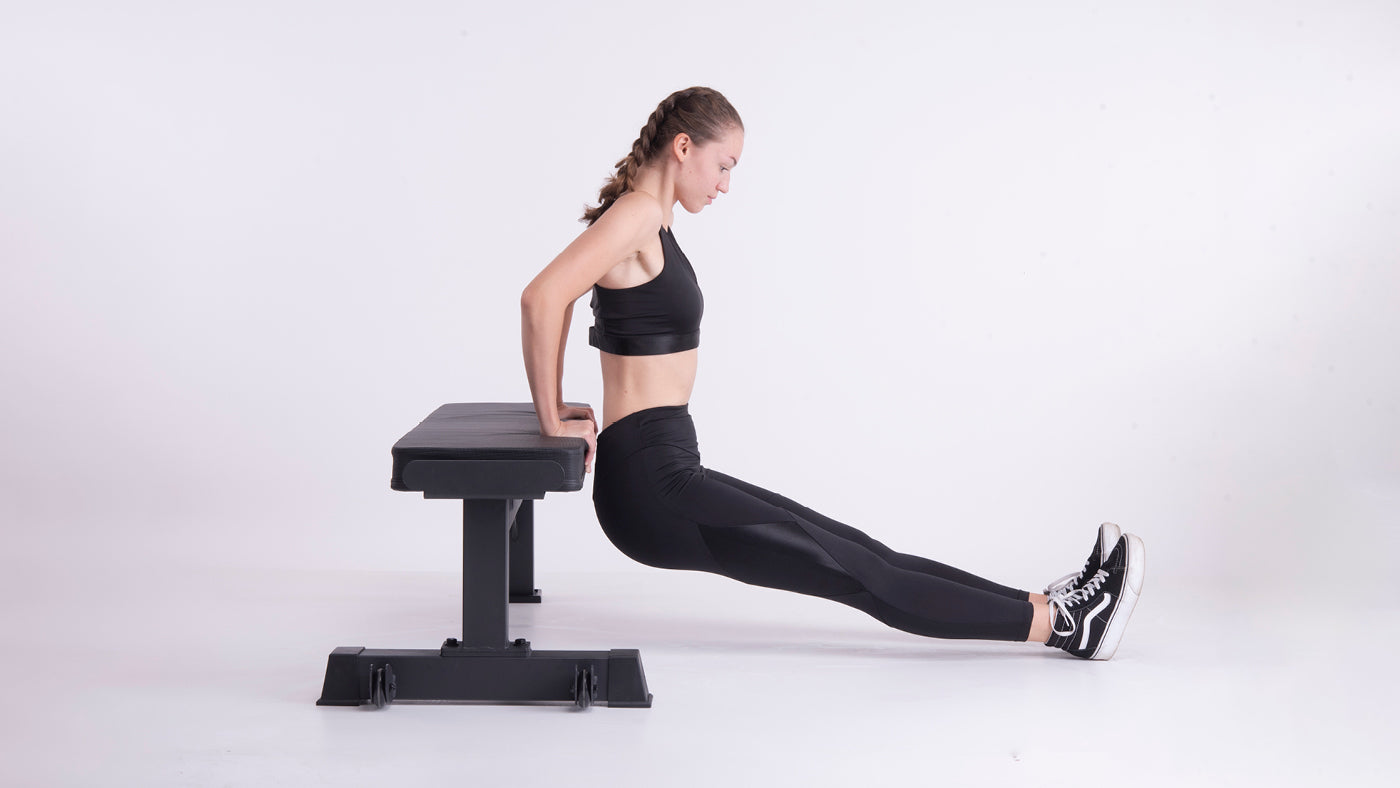 Training auf der Atletica Hantelbank