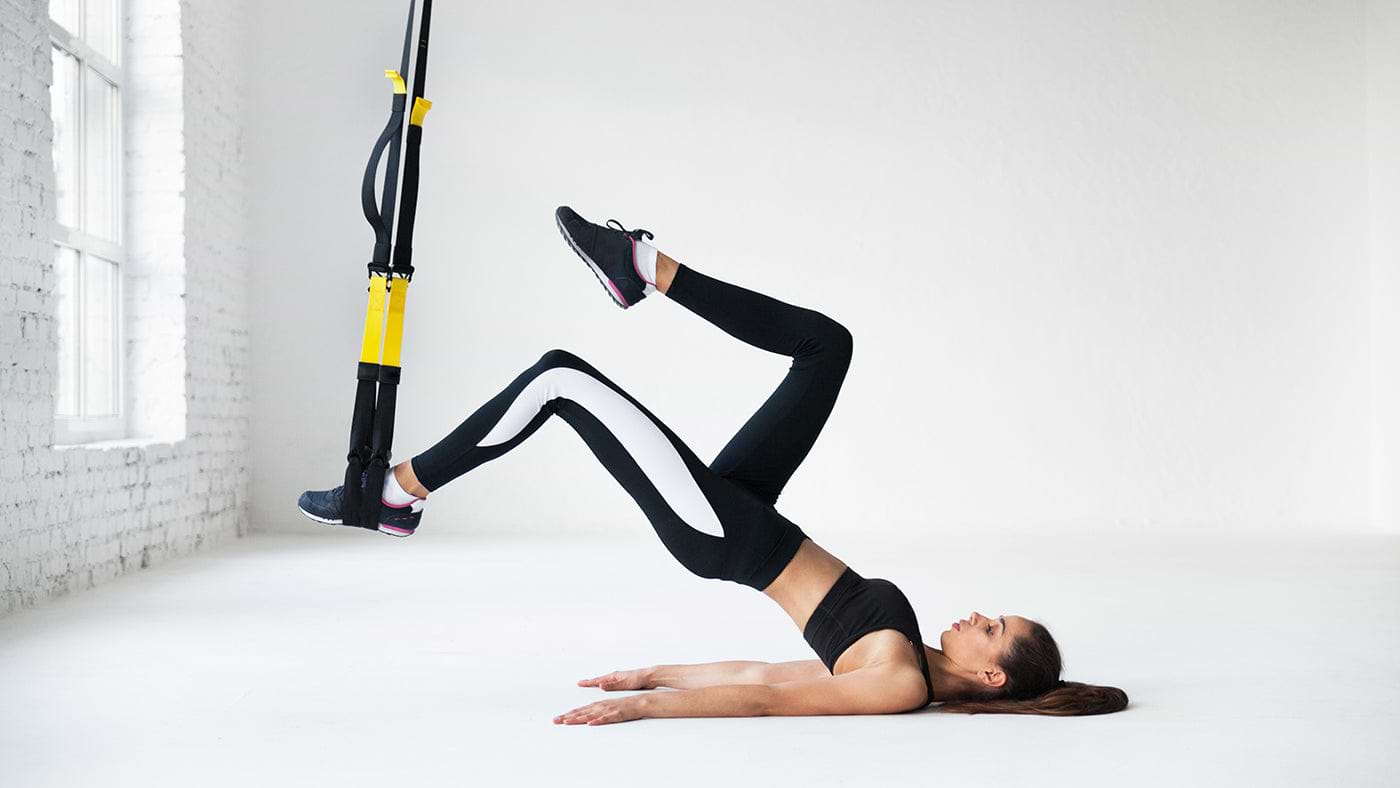 Beckenbodenübungen mit Bändern